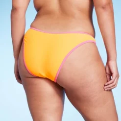 Women's Colorblock Ultra High Leg Extra Cheeky Bikini Bottom - Wild Fable™ Orange/Pink -Trendy Wear Women Store GUEST 6aa2ba61 cd88 4adb b547 310f74fce346