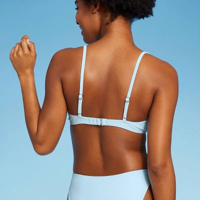 Women's Tie Detail Underwire Bikini Top - Wild Fable™ 1 Women's Tie Detail Underwire Bikini Top - Wild Fable™