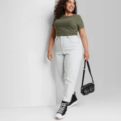 Women's Super-High Rise Tapered Jeans - Wild Fable™ Ultra Light Wash 7 Women's Super-High Rise Tapered Jeans - Wild Fable™ Ultra Light Wash -Trendy Wear Women Store GUEST 6bc07616 8dff 4522 9e3a 572c492913bd