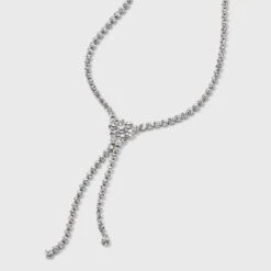 Crystal Y-Necklace - Wild Fable™ Silver 7 Crystal Y-Necklace - Wild Fable™ Silver -Trendy Wear Women Store GUEST 6d66c7e9 3807 48e4 b462 8500bbd3a0e3