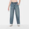 Women's 90's Mid-Rise Relaxed Straight Jeans - Wild Fable™