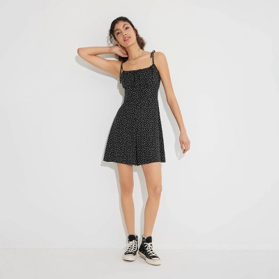 Women's Tie Shoulder Romper - Wild Fable™ 1 Women's Tie Shoulder Romper - Wild Fable™