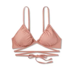 Women's Strappy Underwire Bikini Top - Wild Fable™ Brown Lurex -Trendy Wear Women Store GUEST 78a116ad 4c26 4770 91ab c08d99b5983e