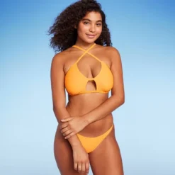 Women's Cut Out Cross Front Bralette Bikini Top - Wild Fable™ -Trendy Wear Women Store GUEST 7d4f153e 035b 45ca 91dc 797db0acfa1f
