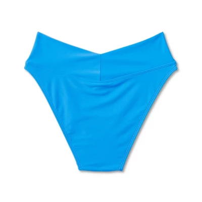 Women's Crossover High Leg Cheeky Mid-Rise Bikini Bottom - Wild Fable™ 11 Women's Crossover High Leg Cheeky Mid-Rise Bikini Bottom - Wild Fable™ - Image 11