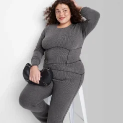 Women's Long Sleeve Corset Seam T-Shirt - Wild Fable™ -Trendy Wear Women Store GUEST 8130fda9 2620 4efa 857b 382db7a0854a