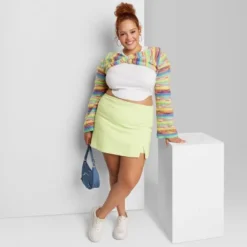 Women's High-Rise Bodycon Mini Skort - Wild Fable™ -Trendy Wear Women Store GUEST 8944b552 e11d 4ed5 a63f 64714d9587b3