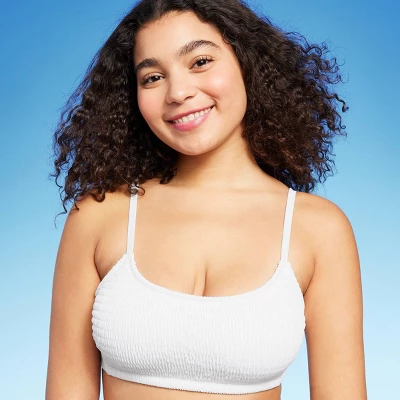 Women's Smocked Bralette Bikini Top - Wild Fable™ 9 Women's Smocked Bralette Bikini Top - Wild Fable™ - Image 9