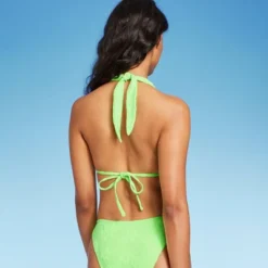 Women's Terry Textured U-Neck Multi-Way Bralette Bikini Top - Wild Fable™ Tropical Green -Trendy Wear Women Store GUEST 8cbfcb81 49f3 4ecb 977d 63dc56ef2d3f