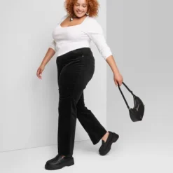 Women's Mid-Rise Corduroy Flare Pants - Wild Fable™ -Trendy Wear Women Store GUEST 8ea4b303 7e45 44c3 984a 60e6d995022a