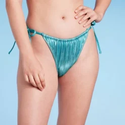 Women's Foil Strappy Extra High Leg Super Cheeky Bikini Bottom - Wild Fable™ Teal Blue 12 Women's Foil Strappy Extra High Leg Super Cheeky Bikini Bottom - Wild Fable™ Teal Blue -Trendy Wear Women Store GUEST 91d8a6a3 ea6a 4aff ad91 1fcf5e439dcf