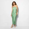 Women's Bias Cut Maxi A-Line Dress - Wild Fable™ Light Green