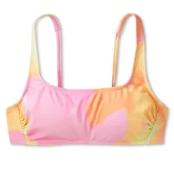 Women's Bralette Bikini Top - Wild Fable™ Pink/Orange/Yellow Tie-Dye -Trendy Wear Women Store GUEST 983f654a df53 4609 b87e 44c00ebd87a9