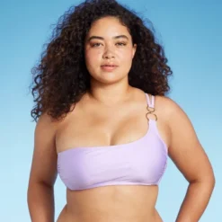 Women's Ring Detail One Shoulder Bralette Bikini Top - Wild Fable™ Shiny Light Purple 9 Women's Ring Detail One Shoulder Bralette Bikini Top - Wild Fable™ Shiny Light Purple -Trendy Wear Women Store GUEST 9966bc5d 89fd 4283 b001 66428430cdb3