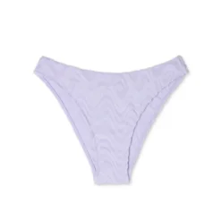 Women's Wavy Terry Textured Mid-Waist Ultra High Leg Cheeky Bikini Bottom - Wild Fable™ Lilac Purple -Trendy Wear Women Store GUEST 9b50d98f ddf7 46ef 9151 af1ea844fa40