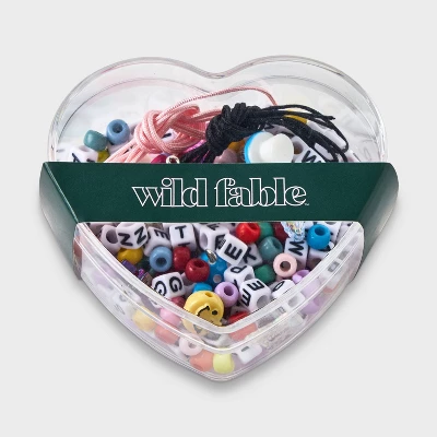 DIY Beads And Cord Kit Beaded Necklace - Wild Fable™ Multicolor 1 DIY Beads And Cord Kit Beaded Necklace - Wild Fable™ Multicolor