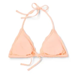 Women's Crochet Triangle Bikini Top - Wild Fable™ Peach -Trendy Wear Women Store GUEST a65d7751 e5b8 4c60 a7f3 0cedee722e0a