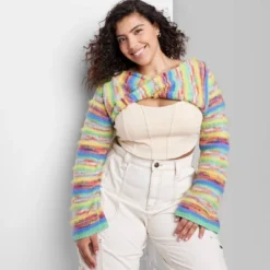 Women's Long Sleeve Party Shrug Sweater - Wild Fable™ -Trendy Wear Women Store GUEST aec2cdb9 190c 4cd4 856a b713f79d354f