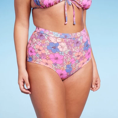 Women's Cheeky Boyshorts Bikini Bottom - Wild Fable™ Floral Print 7 Women's Cheeky Boyshorts Bikini Bottom - Wild Fable™ Floral Print - Image 7