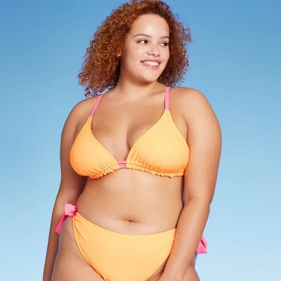 Women's Reversible Triangle Bikini Top - Wild Fable™ 14 Women's Reversible Triangle Bikini Top - Wild Fable™ - Image 14