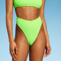 Women's Pucker V-Front High Waist Extra High Leg Cheeky Bikini Bottom - Wild Fable™ 16 Women's Pucker V-Front High Waist Extra High Leg Cheeky Bikini Bottom - Wild Fable™ -Trendy Wear Women Store GUEST b296c167 5350 4daa 8b5a 93baf4e9cda0