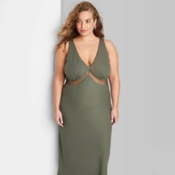 Women's Lace Detail Slip Midi Dress - Wild Fable™ 21 Women's Lace Detail Slip Midi Dress - Wild Fable™ -Trendy Wear Women Store GUEST b3651f3d 96ef 4ab7 b9a2 3bdcef7beb46