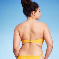 Women's Knot-Front Bandeau Bikini Top - Wild Fable™ Yellow -Trendy Wear Women Store GUEST b6c2a017 a0e6 4ade 9616 180d51cff5b1