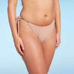 Women's Chain Detail Side-Tie Adjustable Coverage Bikini Bottom - Wild Fable™ Brown 9 Women's Chain Detail Side-Tie Adjustable Coverage Bikini Bottom - Wild Fable™ Brown -Trendy Wear Women Store GUEST bd183825 160d 4020 9a34 258462e54e57