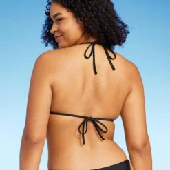 Women's Thin Strap Triangle Bikini Top - Wild Fable™ -Trendy Wear Women Store GUEST c04a8dc0 ea1d 4001 9576 c21f36de9e8b