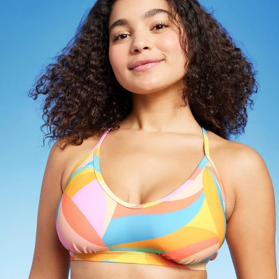 Women's Scoop Neck Crisscross Bralette Bikini Top - Wild Fable™ 8 Women's Scoop Neck Crisscross Bralette Bikini Top - Wild Fable™ - Image 8