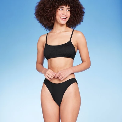 Women's Low-Rise High Leg Cheeky Bikini Bottom - Wild Fable™ 2 Women's Low-Rise High Leg Cheeky Bikini Bottom - Wild Fable™ - Image 2