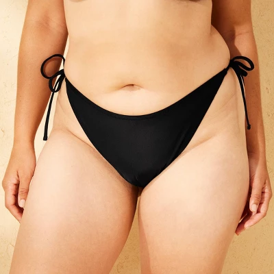 Women's Thin Strap Low-Rise High Leg Cheeky Bikini Bottom - Wild Fable™ 3 Women's Thin Strap Low-Rise High Leg Cheeky Bikini Bottom - Wild Fable™ - Image 3