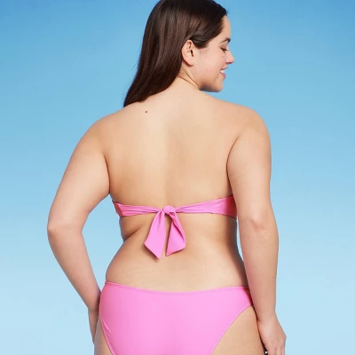 Women's Handkerchief Bandeau Bikini Top - Wild Fable™ 1 Women's Handkerchief Bandeau Bikini Top - Wild Fable™