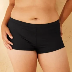 Women's Ribbed Textured Low-Rise Cheeky Swim Boyshorts - Wild Fable™ -Trendy Wear Women Store GUEST c7086f82 927a 428d b6c6 b2542d8a87bc