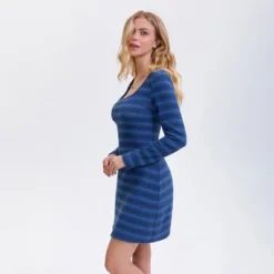 Women's Long Sleeve Mini Dress - Wild Fable™ Royal Blue Striped 8 Women's Long Sleeve Mini Dress - Wild Fable™ Royal Blue Striped -Trendy Wear Women Store GUEST c9062898 fc39 436e b4c0 66c99099a477