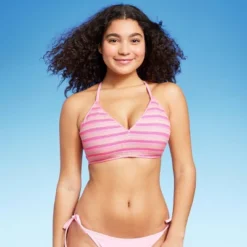 Women's Striped Crochet Bralette Bikini Top - Wild Fable™ -Trendy Wear Women Store GUEST cb6a5f11 0b26 4967 8a1f 98b6f35c3bd2