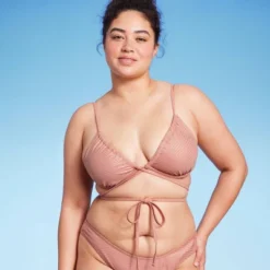 Women's Strappy Underwire Bikini Top - Wild Fable™ Brown Lurex -Trendy Wear Women Store GUEST d2cb8b92 98d8 465e b487 2e95cefc0680