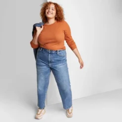 Women's Long Sleeve T-Shirt - Wild Fable™ -Trendy Wear Women Store GUEST d4237244 4e56 4614 8bd5 2753225b77ee