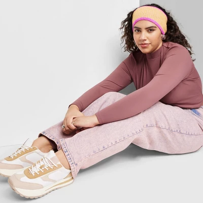 Women's Long Sleeve Mock Neck T-Shirt - Wild Fable™ 6 Women's Long Sleeve Mock Neck T-Shirt - Wild Fable™ - Image 6