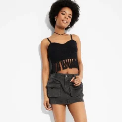 Lace Chain & Bead Choker Set 5pc - Wild Fable™ Black: Lobster Claw Clasp, Brass Material, 12" Length -Trendy Wear Women Store GUEST dc5b42b6 5a7f 4608 8e13 b90ffef76c2e