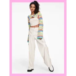 Women's High-Rise Straight Leg Faux Leather Cargo Pants - Wild Fable™ -Trendy Wear Women Store GUEST e309ebf5 4caa 4eed 91b0 138702c30585