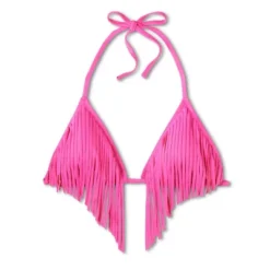 Women's Fringe Detail Triangle Bikini Top - Wild Fable™ Magenta -Trendy Wear Women Store GUEST e41d11eb 30c0 4d5e bb3c eef7eb23e9f2
