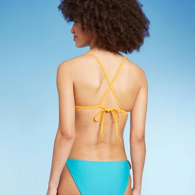 Women's Reversible Triangle Bikini Top - Wild Fable™ 1 Women's Reversible Triangle Bikini Top - Wild Fable™