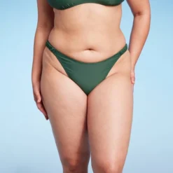 Women's Scrunchie Side Tab Detail Extra High Leg Extra Cheeky Bikini Bottom - Wild Fable™ -Trendy Wear Women Store GUEST ef76740f 2c99 495e 9d73 d3b010ea72ab