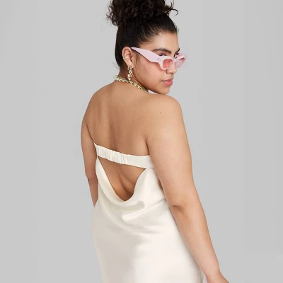 Women's Satin Tube Dress - Wild Fable™ 5 Women's Satin Tube Dress - Wild Fable™ - Image 5