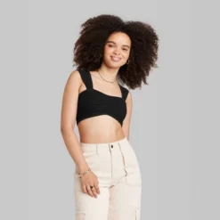 Women's Sweater Tiny Bra Top - Wild Fable™