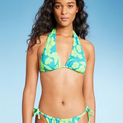 Women's Bead Detail U-Neck Multi-Way Bralette Bikini Top - Wild Fable™ Multi Tropical Print 3 Women's Bead Detail U-Neck Multi-Way Bralette Bikini Top - Wild Fable™ Multi Tropical Print - Image 3