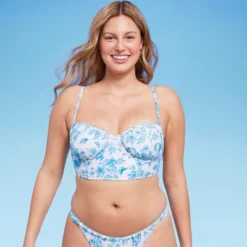 Women's Corset Longline Bikini Top - Wild Fable™ Cream -Trendy Wear Women Store GUEST fc3fb723 99f7 4e50 bae2 2bb36ca8e85b