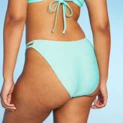 Women's Strappy Extra Cheeky Extra High Leg Bikini Bottom - Wild Fable™ Mint Green -Trendy Wear Women Store GUEST fc5350f3 8452 4e2a 8582 e2394dc43286