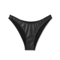 Women's Faux Leather High Leg Extra Cheeky Bikini Bottom - Wild Fable™ Black -Trendy Wear Women Store GUEST ff32f929 da0d 4060 a517 3132e1da388d